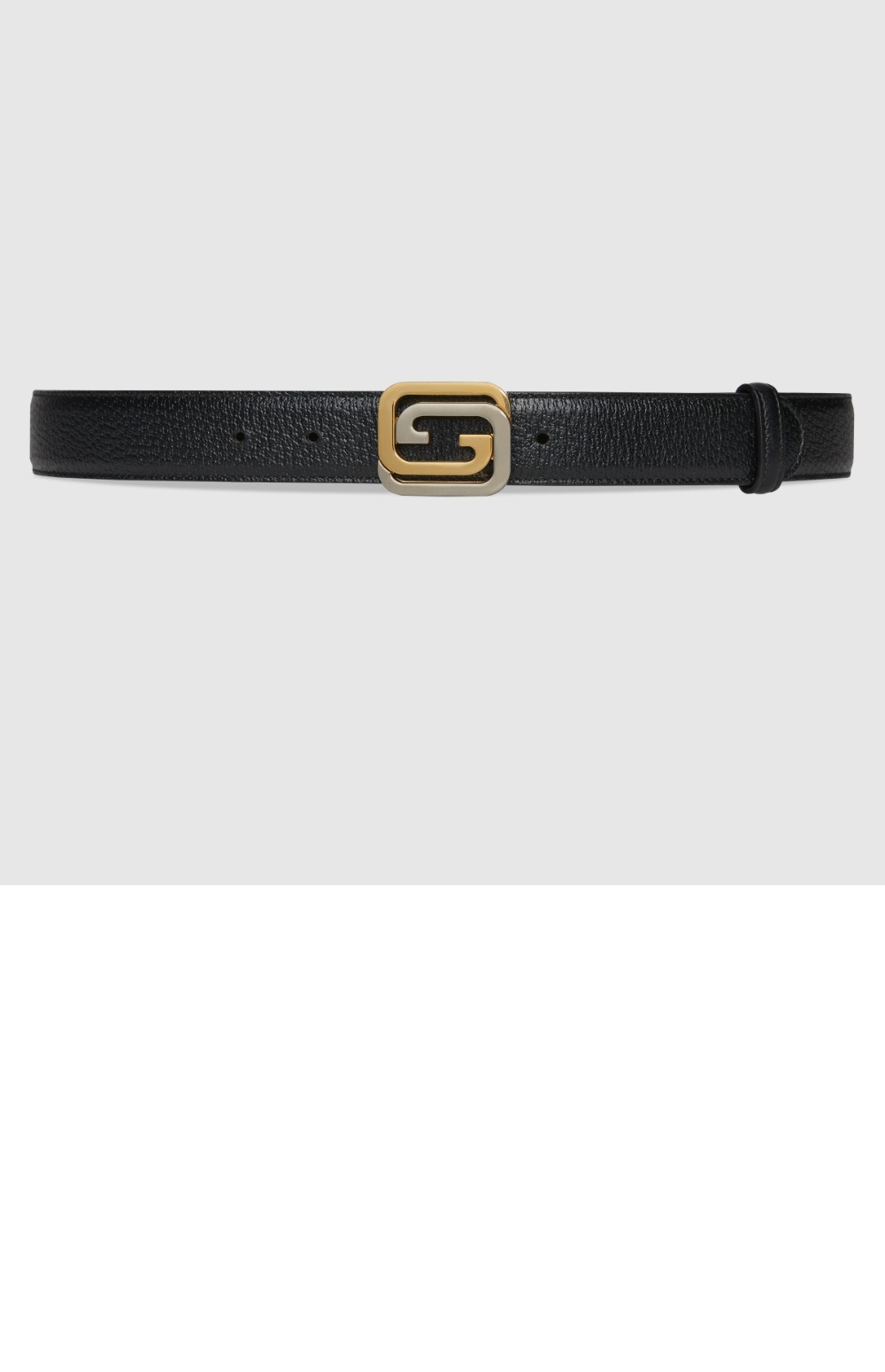 스퀘어드 인터로킹 G 리버서블 벨트 715603 > 구찌