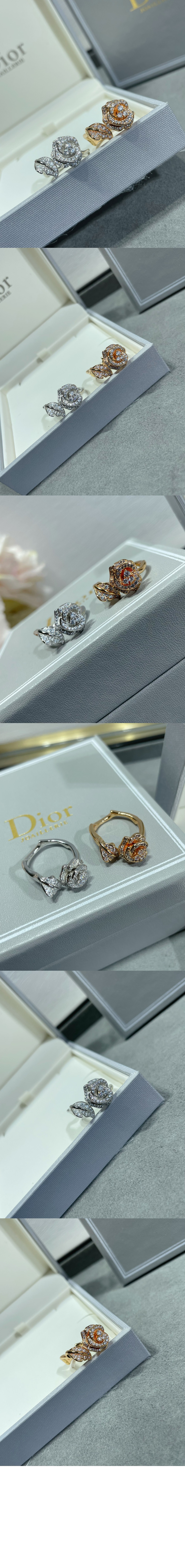 Rose Dior Bagatelle 반지 JBAG9 > 디올
