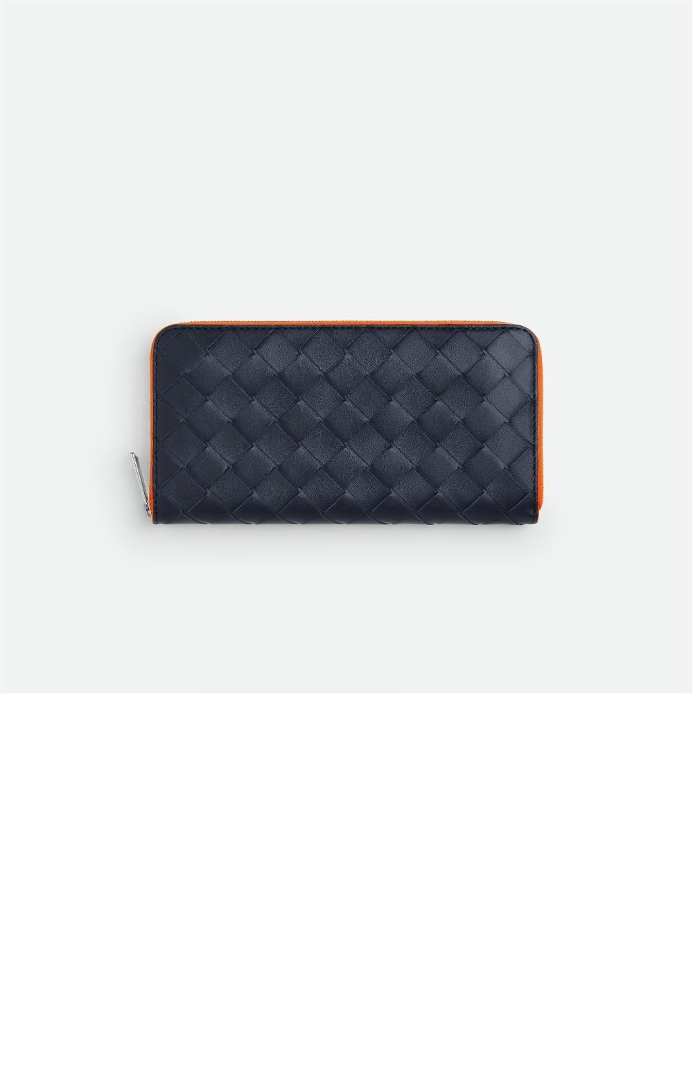 인트레치아토 지퍼-어라운드 지갑 749427 > Intrecciato Card Case - 인트레치아토 카드지갑