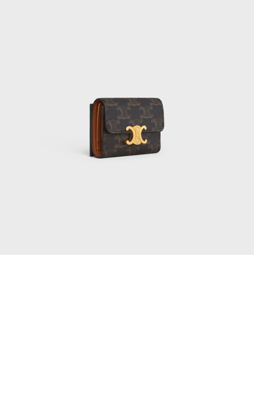 컴팩트 반지갑 10I652 > Triomphe Coin Purse - 트리옹프 동전 지갑