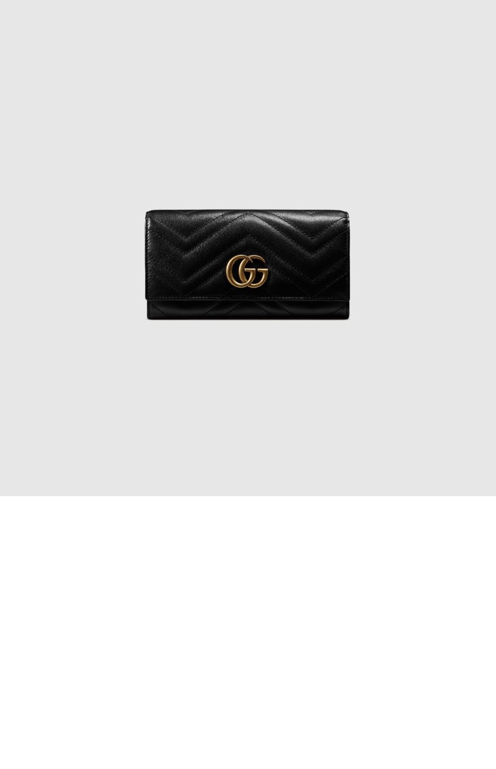 GG 마몽 마틀라세 장지갑 ‎443436 > GG Marmont - GG 마몽
