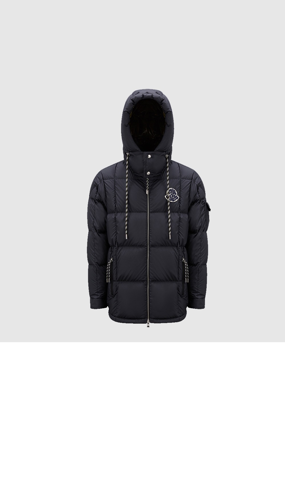 로고 쇼트 패딩 > Coat - 코트
