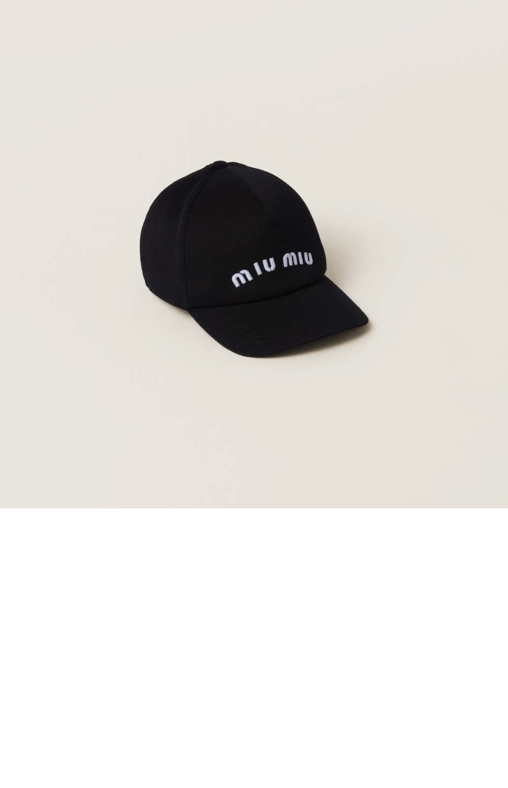 드릴 베이스볼 캡 5HC179 > 미우미우