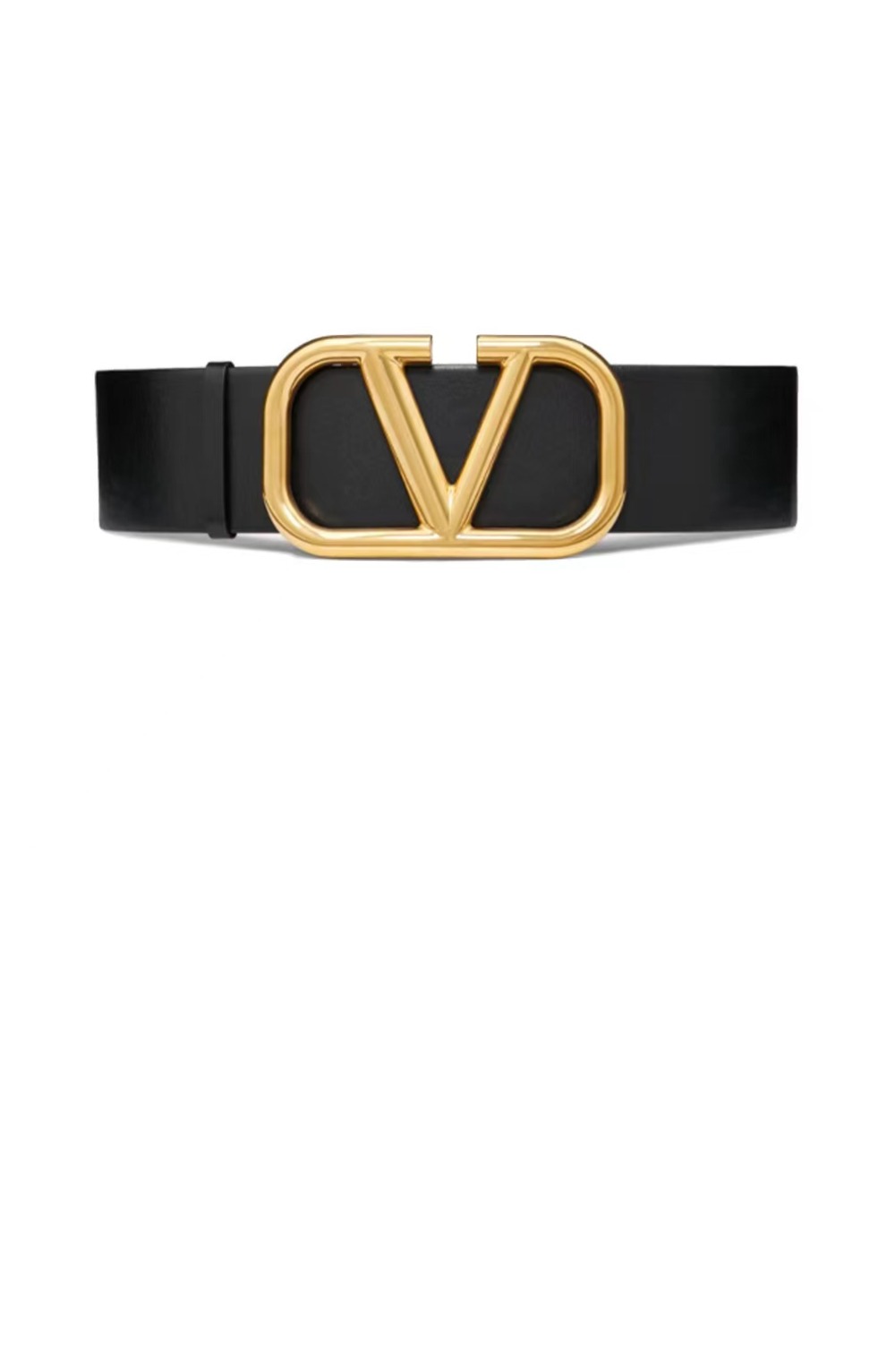유광 송아지 가죽 브이로고 시그니처 리버시블 벨트 > 발렌티노