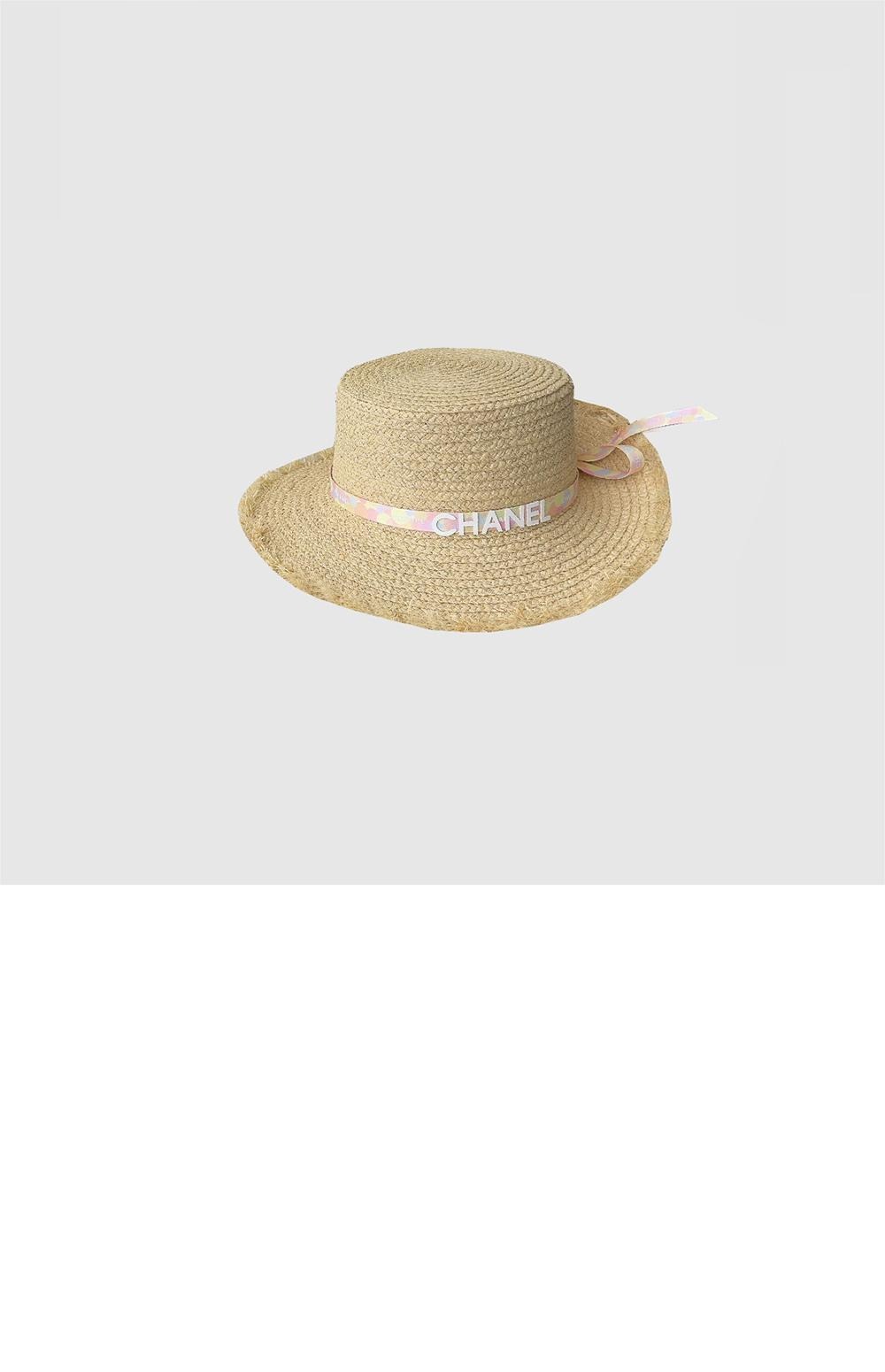 밀짚모자 선캡 AA6247 > 샤넬