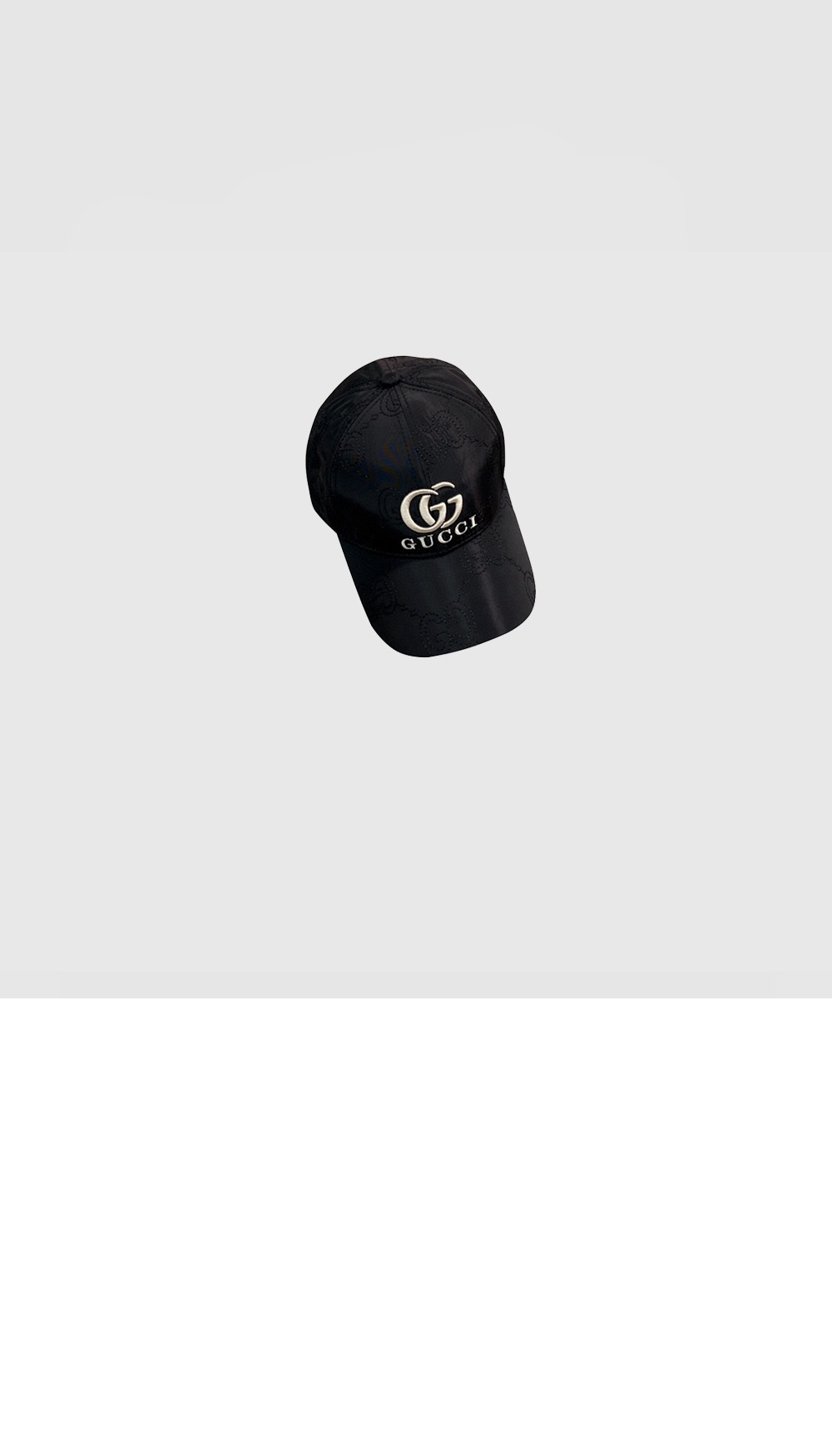 GG 데님 베이스볼 캡 656667 > 구찌