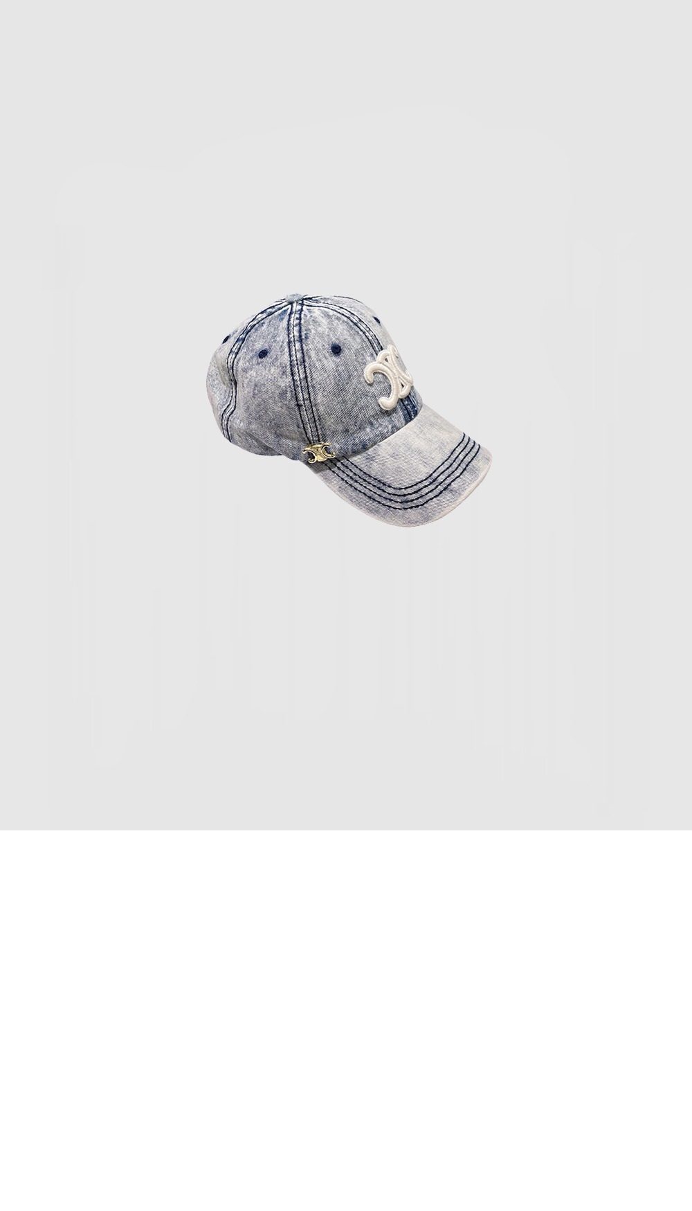 데님 베이스볼 캡 2AU3S1 > 셀린느
