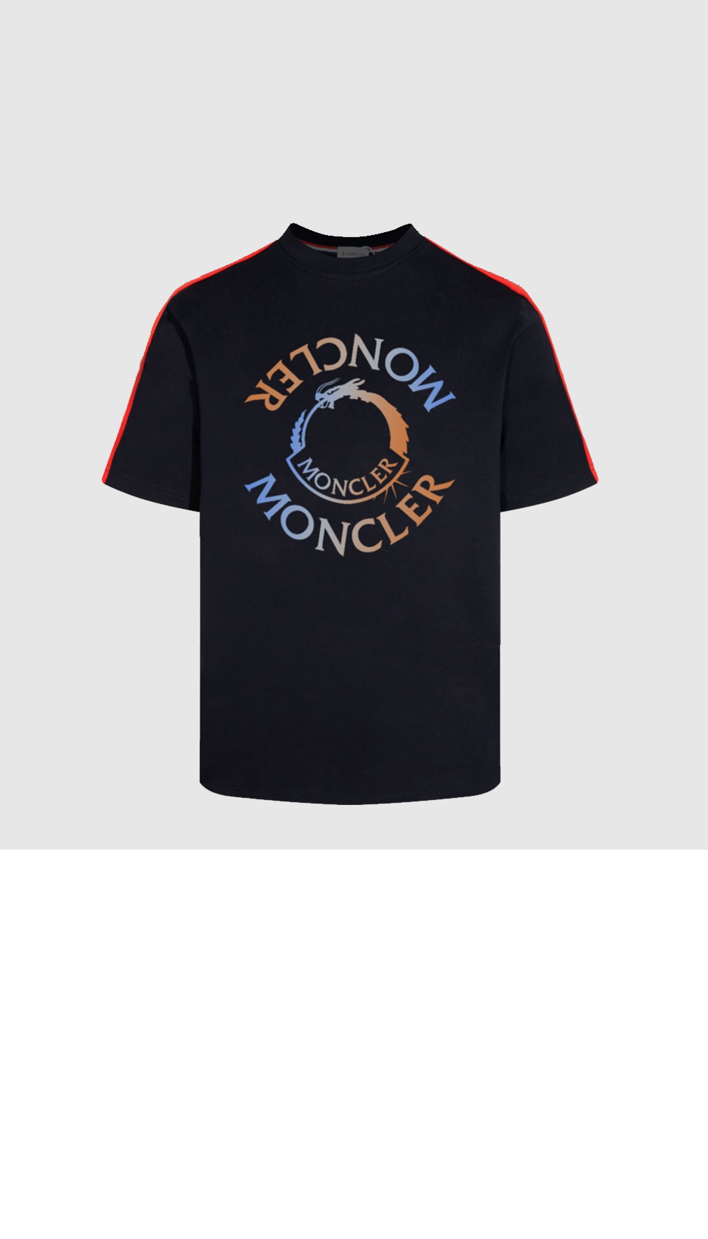 로고 프린트 반팔 > T-shirt - 티 셔츠