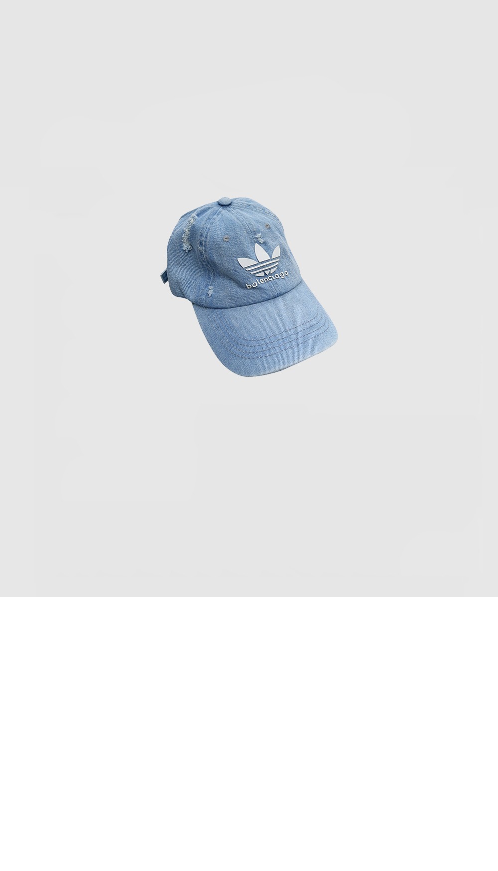 로고 베이스볼 캡 723749 > 발렌시아가
