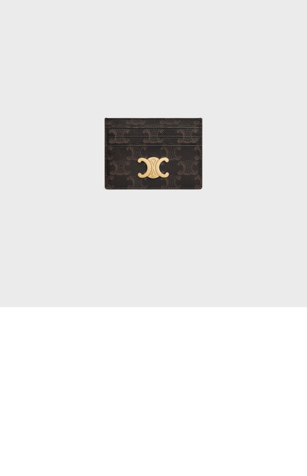 트리옹프 카드 지갑 10L832 > Triomphe Coin Purse - 트리옹프 동전 지갑