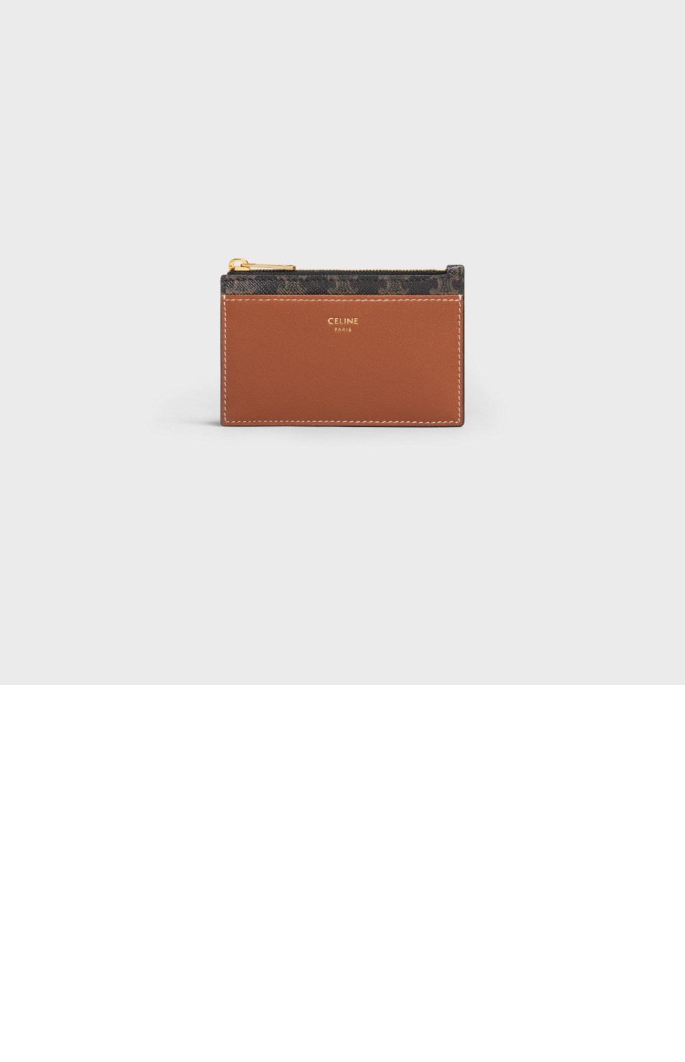 지퍼 카드 지갑 10F992 > Triomphe Card Holder - 트리옹프 카드지갑