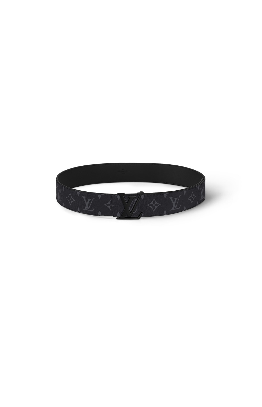 LV 이니셜 매트 블랙 벨트 M0449U > 루이비통