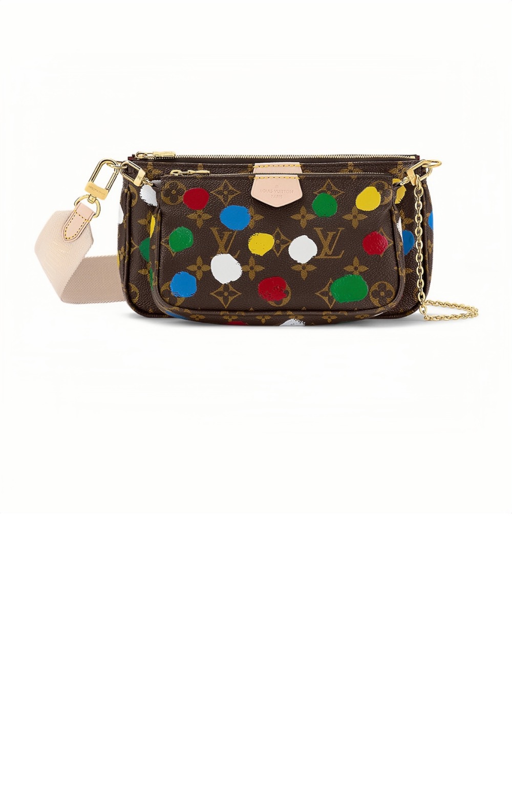 LV X YK 멀티 포쉐트 악세수아 M46385 > Pochette - 포쉐트