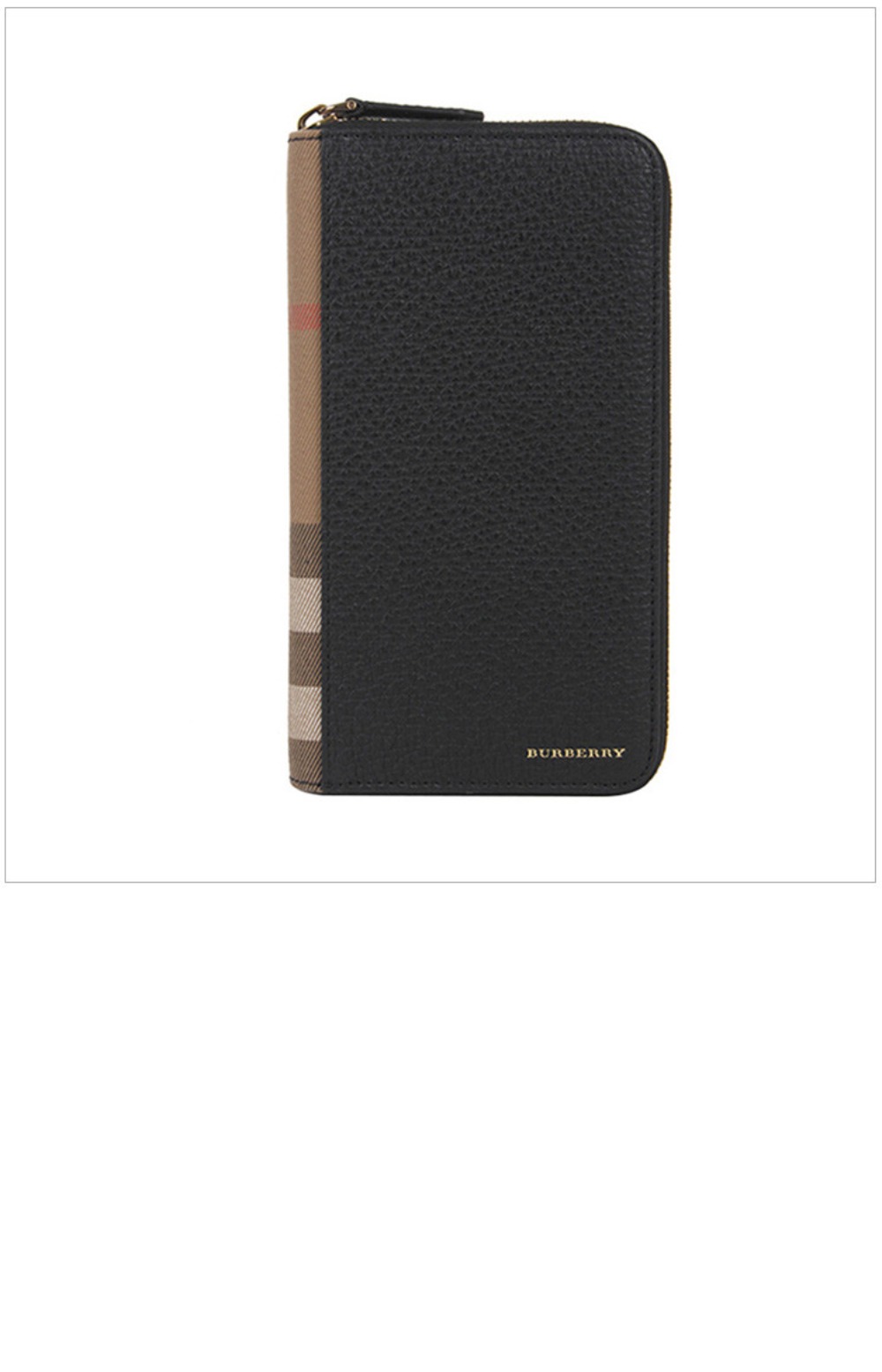 체크 지퍼 머니클립 39961931 > Flap Long Wallet - 플랩 장지갑