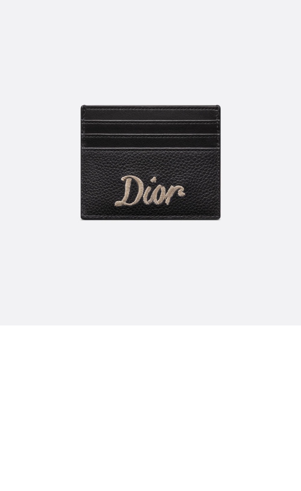 Dior 리본 로고 카드홀더 곡면 소가죽 2ESCH > Etc - 기타제품