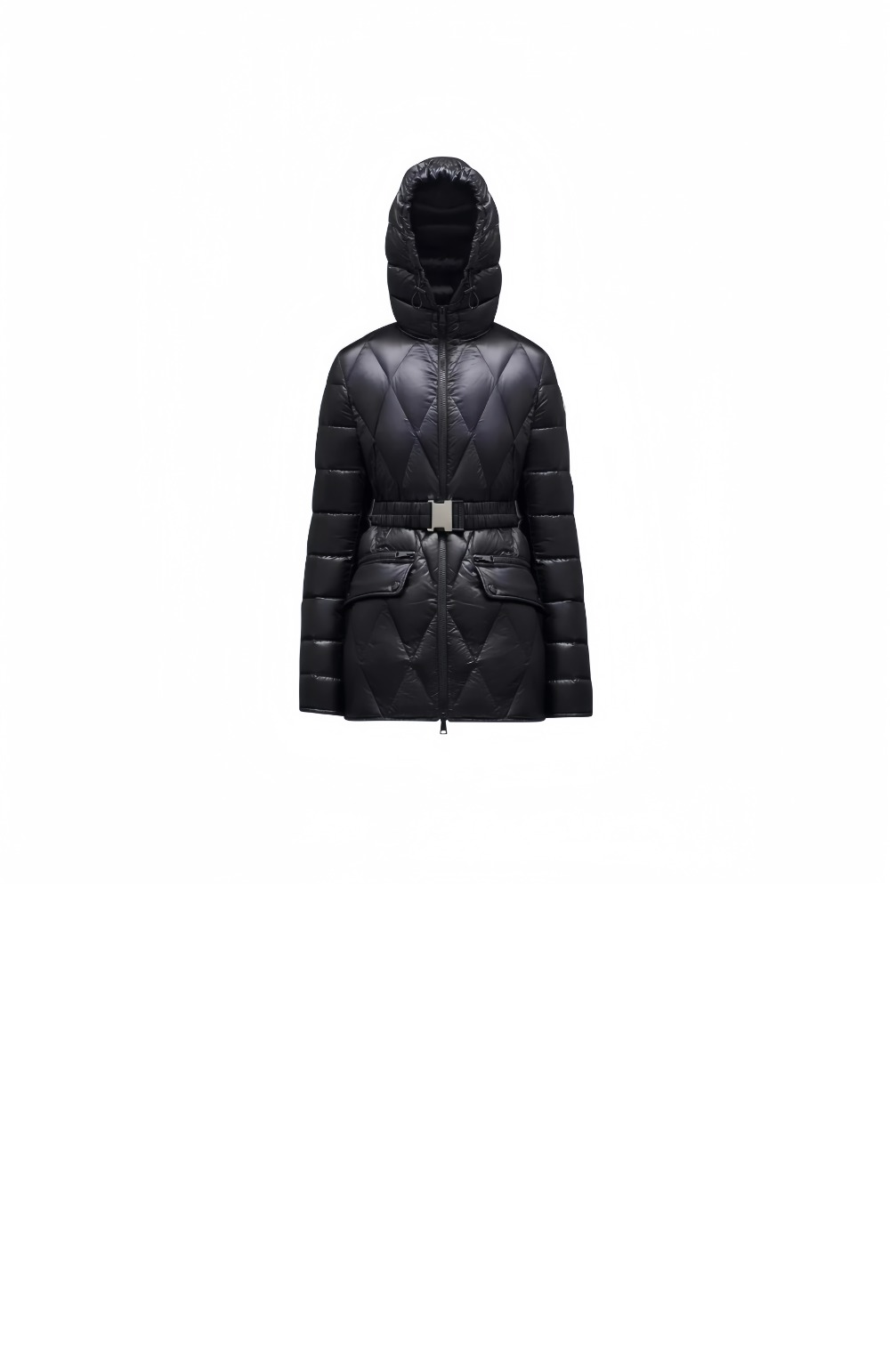 세리낭 벨티드 후드 다운 패딩 > Coat - 코트