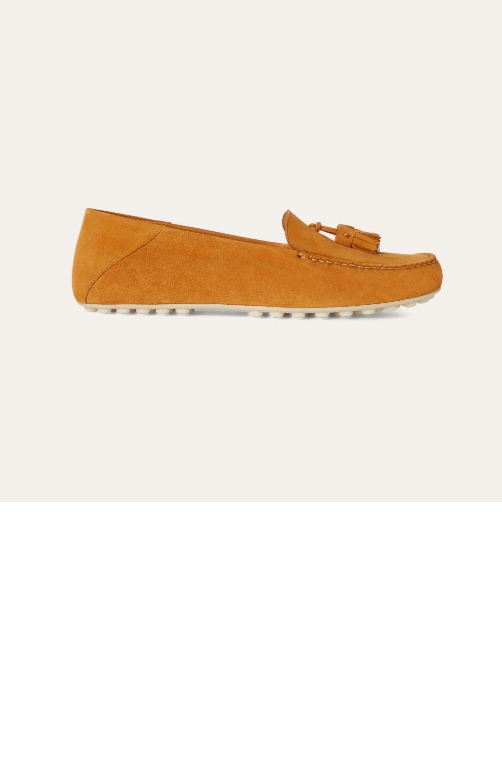 도트 솔 워크 모카신 FAN0109 > Loafers & Flat Shoes - 로퍼&플랫