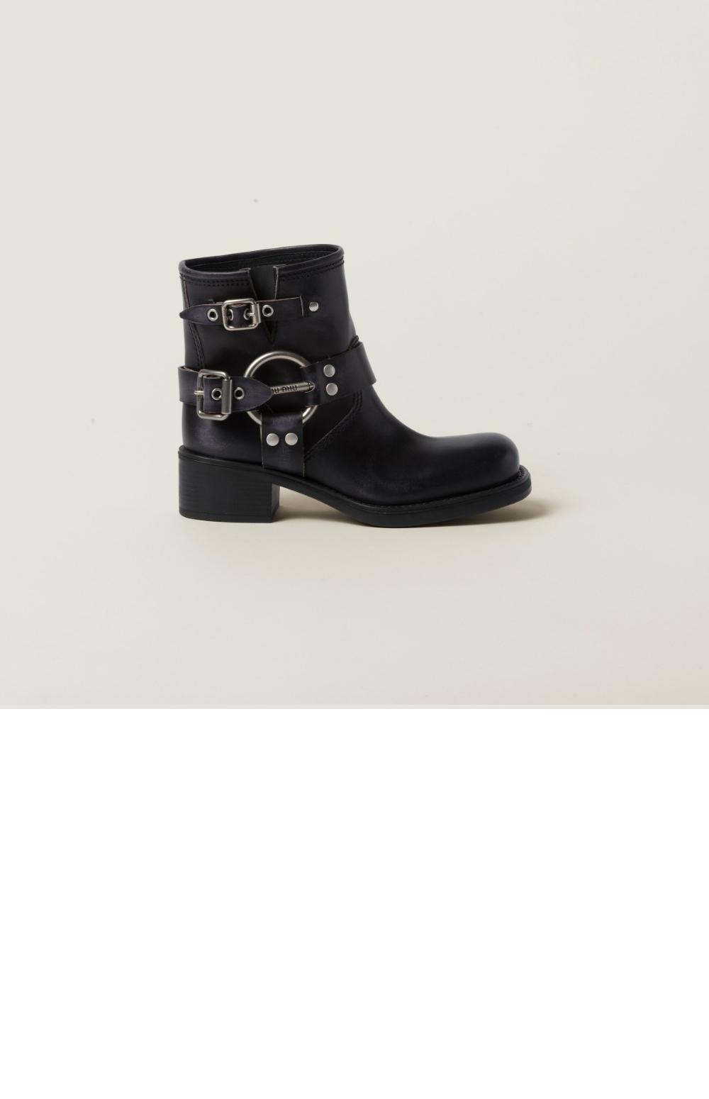 빈티지 룩 가죽 부티 5T953D > Boots - 부츠
