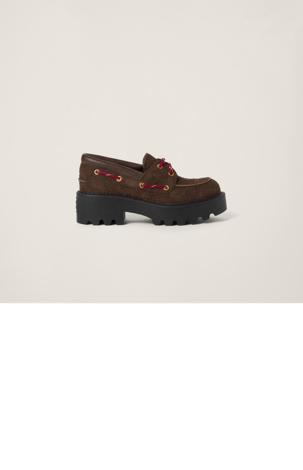 스웨이드 로퍼 5D293E > Loafers and lace-ups - 로퍼 및 레이스업