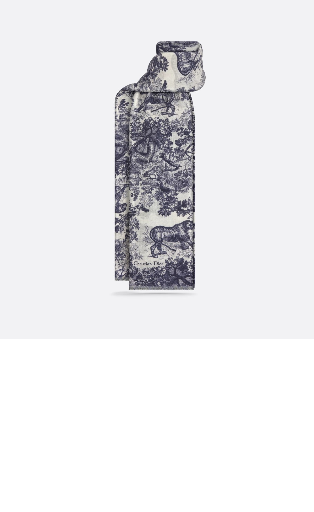 Toile de Jouy Sauvage 스톨 34JOU > 디올