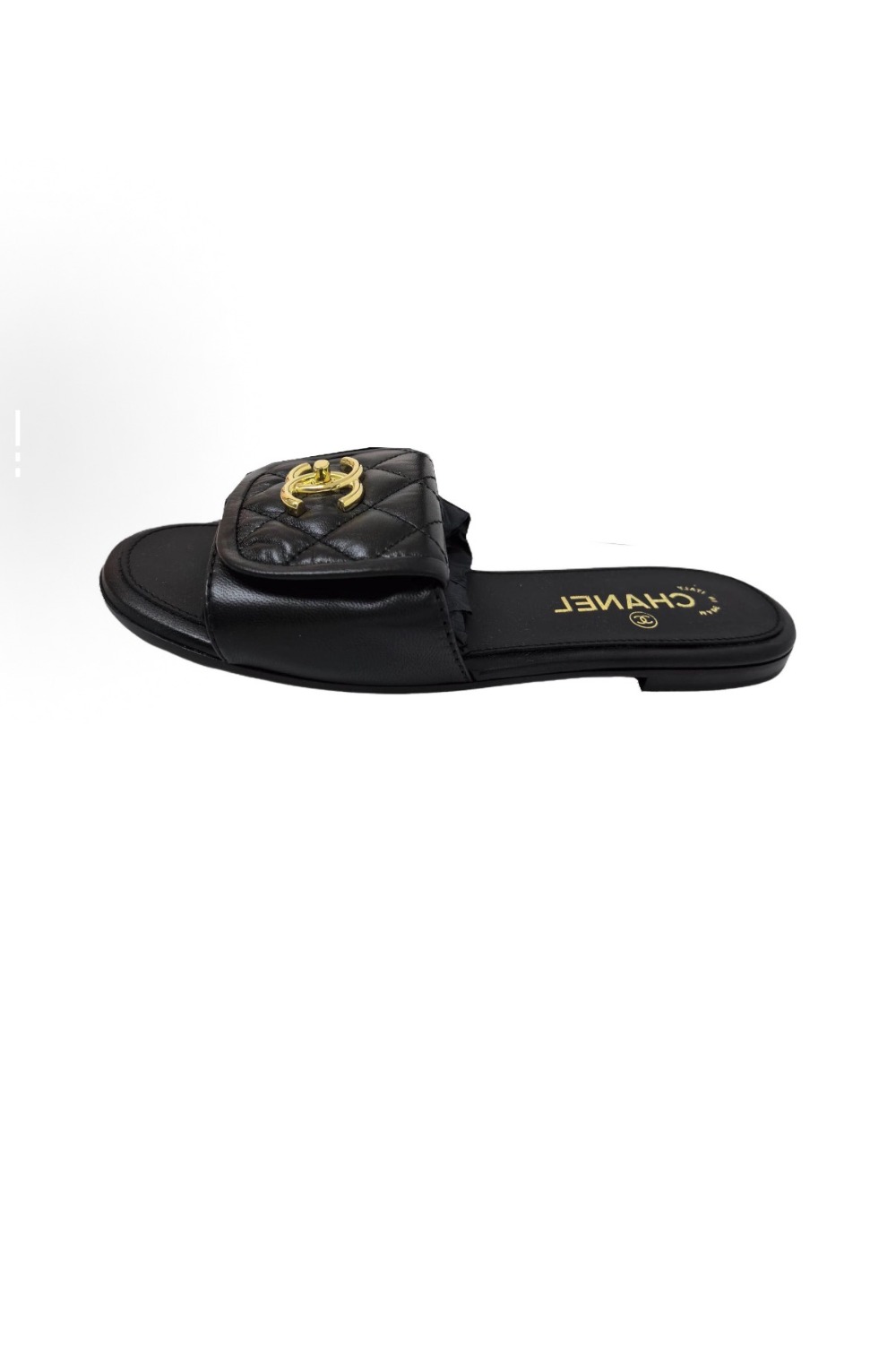 CC로고 턴 락 뮬 샌들 G46119 > Sandal Slippers - 샌들 슬리퍼