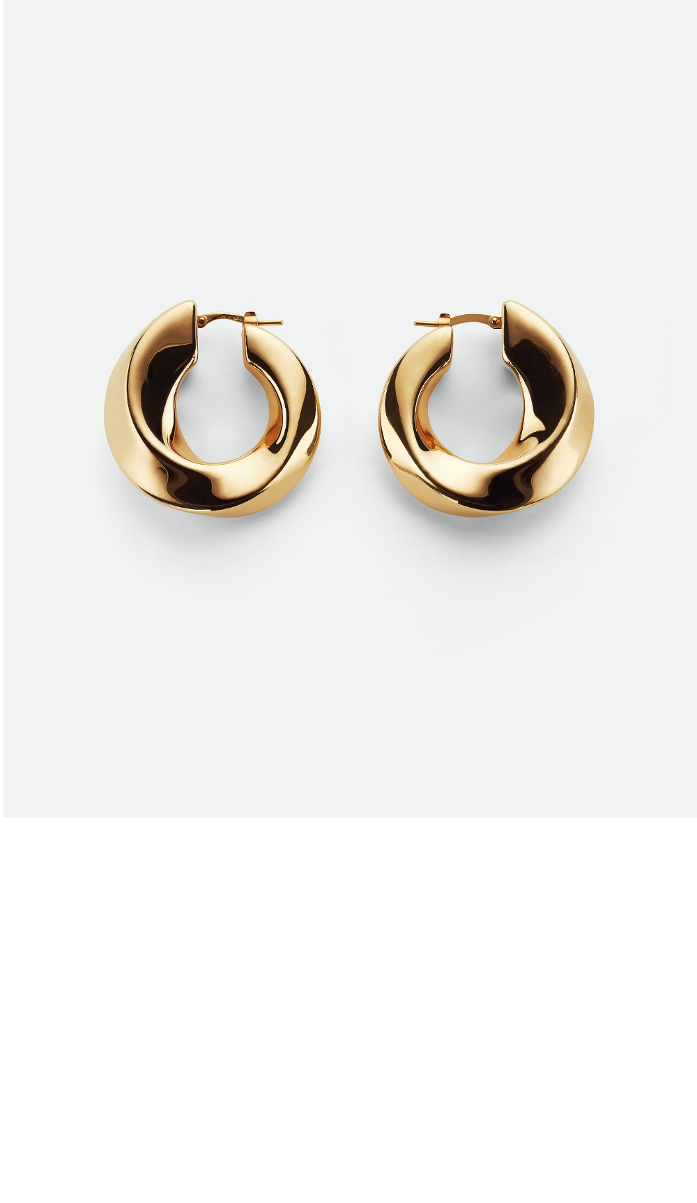 Twist Hoop 이어링  775170 > 보테가베네타