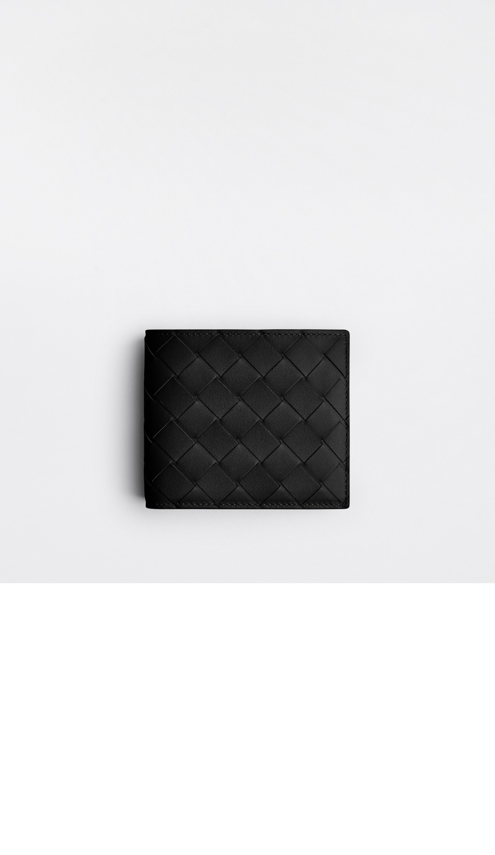 동전 지갑을 갖춘 인트레치아토 폴더형 지갑 605722 > Intrecciato Card Case - 인트레치아토 카드지갑