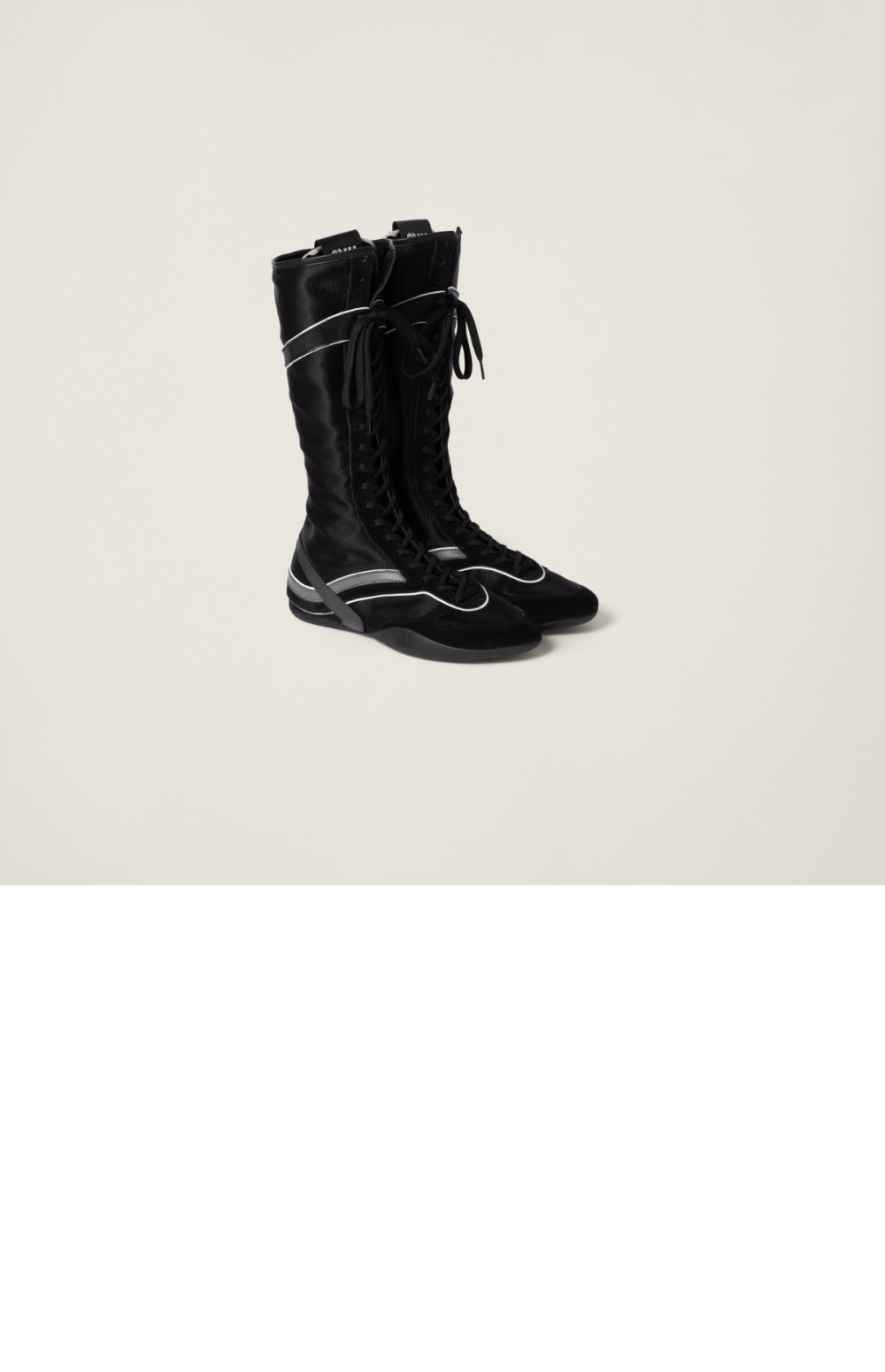 김나지움 기능성 소재 및 스웨이드 복서 부츠 5W429E > Boots - 부츠