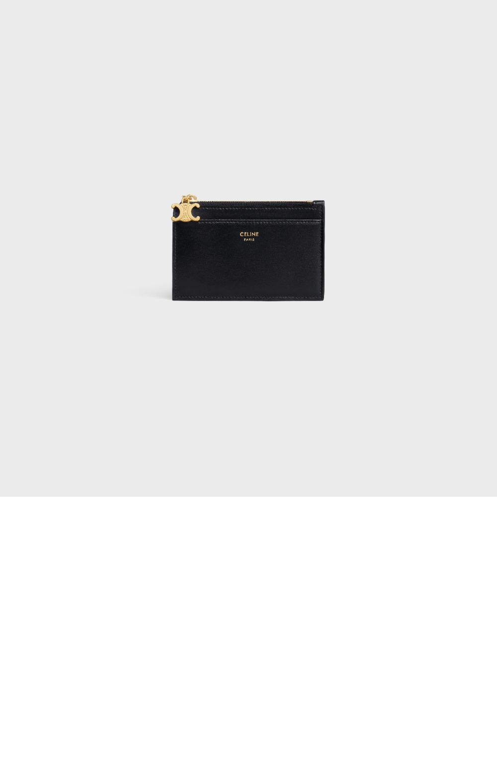 지퍼 카드 지갑 10M083 > Triomphe Card Holder - 트리옹프 카드지갑