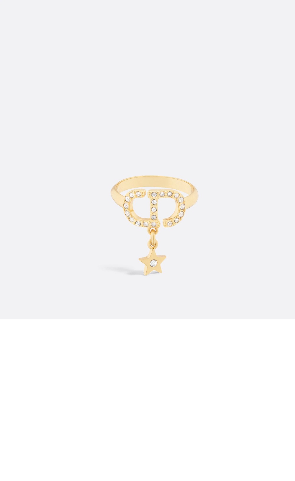 Petit CD Lucky Charms 반지 R2386 > 디올