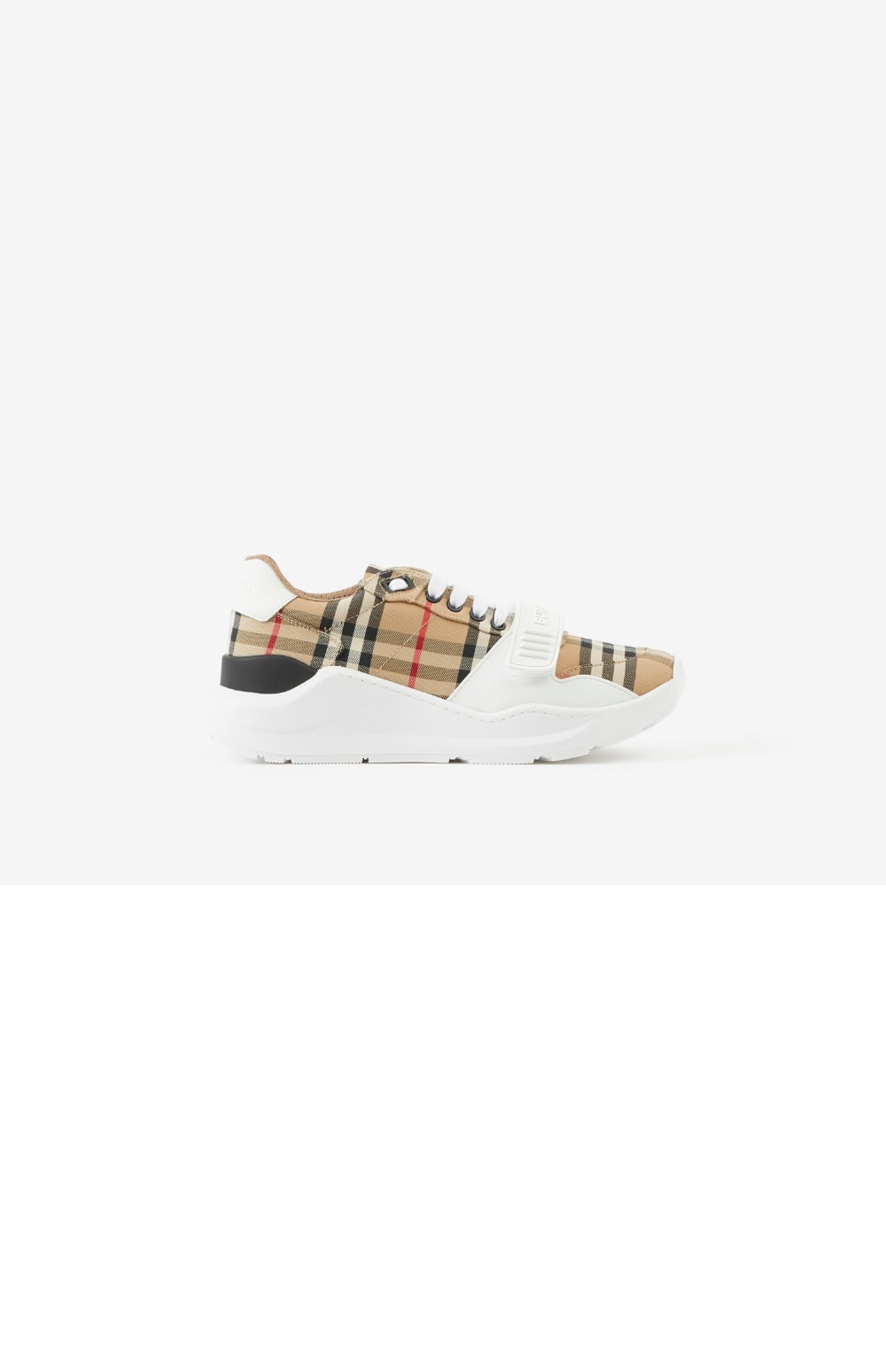 체크 레더 스니커즈 80505091 > Sneakers - 스니커즈