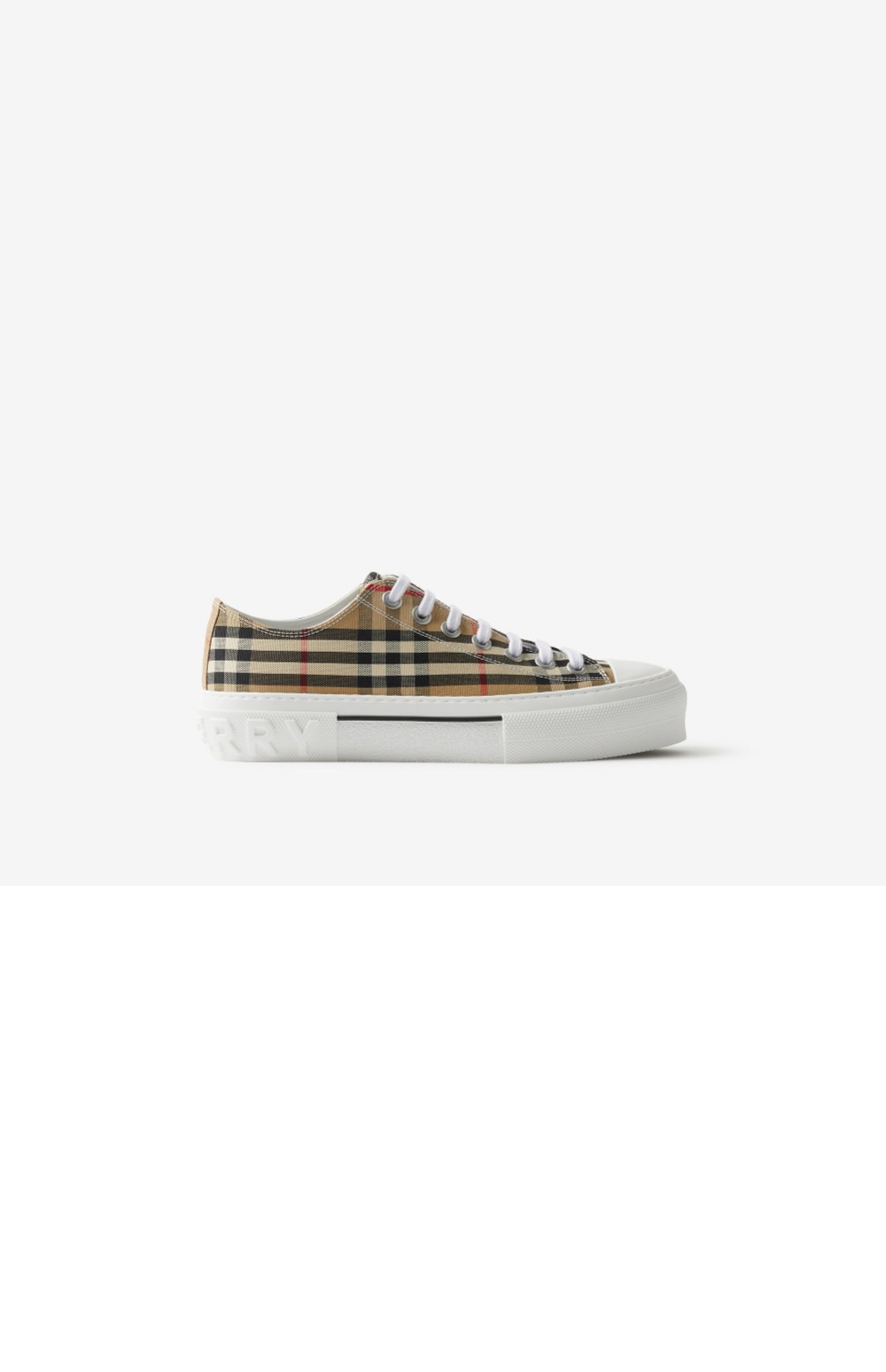 체크 코튼 스니커즈 80505061 > Sneakers - 스니커즈
