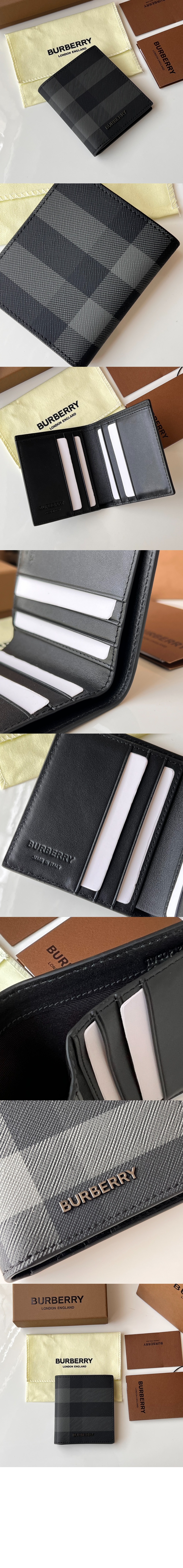 체크 폴딩 카드 케이스 80741081 > Card Holder - 카드 홀더
