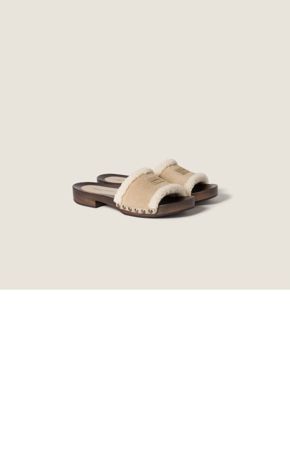 스웨이드 클로그 데저트 5Z505E > Sandal Slippers - 샌들 슬리퍼