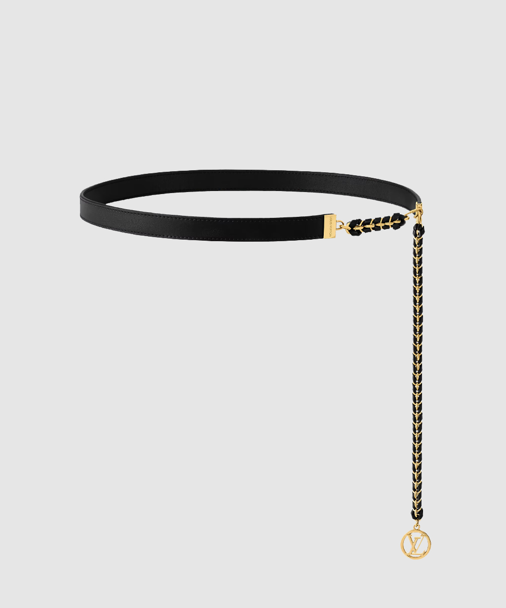 BRAIDED CHAIN 허리띠 M8593Z > 루이비통