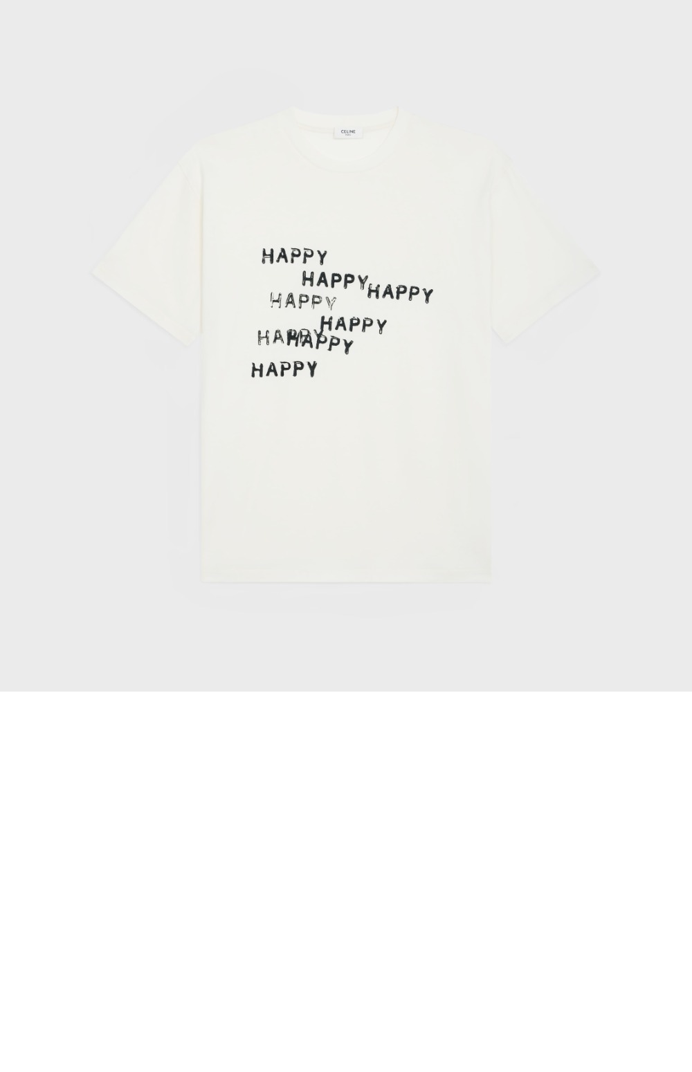 Happy Happy 루즈 코튼 저지 티셔츠 > Etc - 기타제품