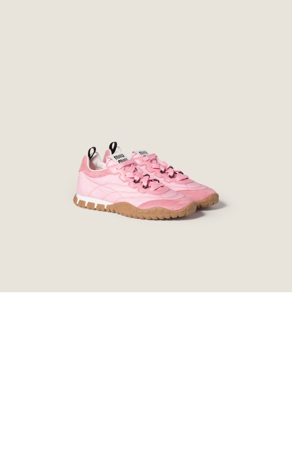 타이어 기능성 소재 및 스웨이드 스니커즈 5E417E > Sneakers - 스니커즈
