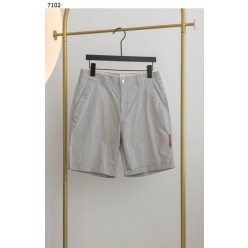 프** 수입고급 남성 우븐 하프 밴딩 팬츠