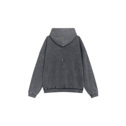 아** 백로고패치 후드