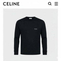 셀** 미니레터링로고 긴팔 티셔츠