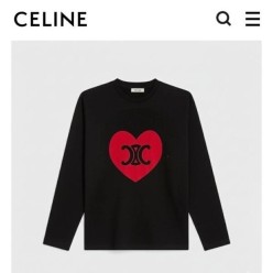 셀** 하트로고 긴팔 티셔츠