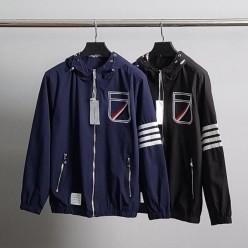 톰* 프리미엄 포켓삼선 후드 자켓 수입상품