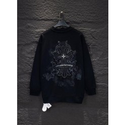 크* 십자가 레터링 자수 워싱 맨투맨 수입최고급(남녀공용)