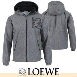 로** 아나그램 스퀘어 자수 윈드 자켓