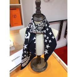 샤* 내츄럴 패턴 블랙 방도 스카프