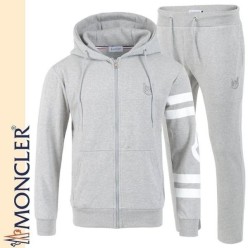 M자수 후드 집업 셋업