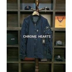 크* 크로스 카라 메탈스터드 윈드 바람막이