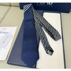 디* 오블리크 실크 넥타이