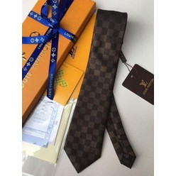 루* 다미에 실크 넥타이