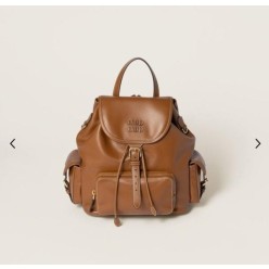 미*** 백팩 브라운